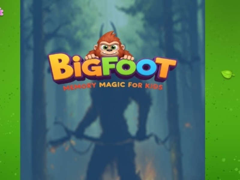 თამაში Bigfoot მეხსიერების მაგია ბავშვებისთვის ონლაინ