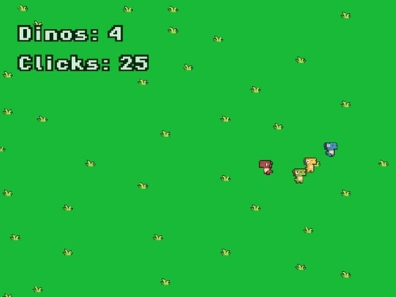 თამაში Mini Dino Clicker ონლაინ