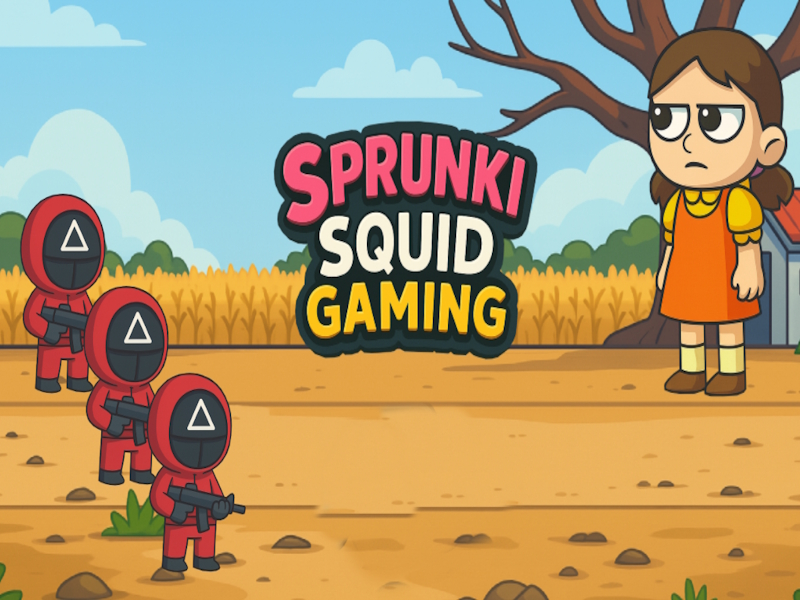 თამაში Sprunki squid gaming ონლაინ