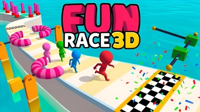 თამაში Fun Race 3D ონლაინ